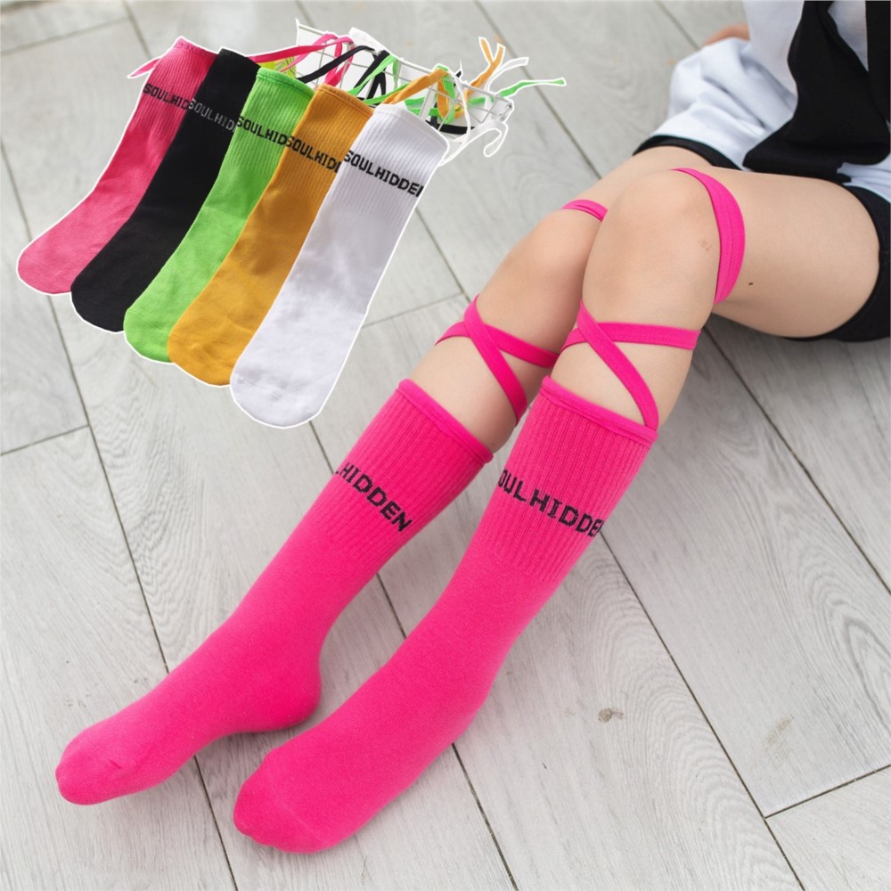 Crossfit Youtube - Ins cross-strap children's tube socks 3-12