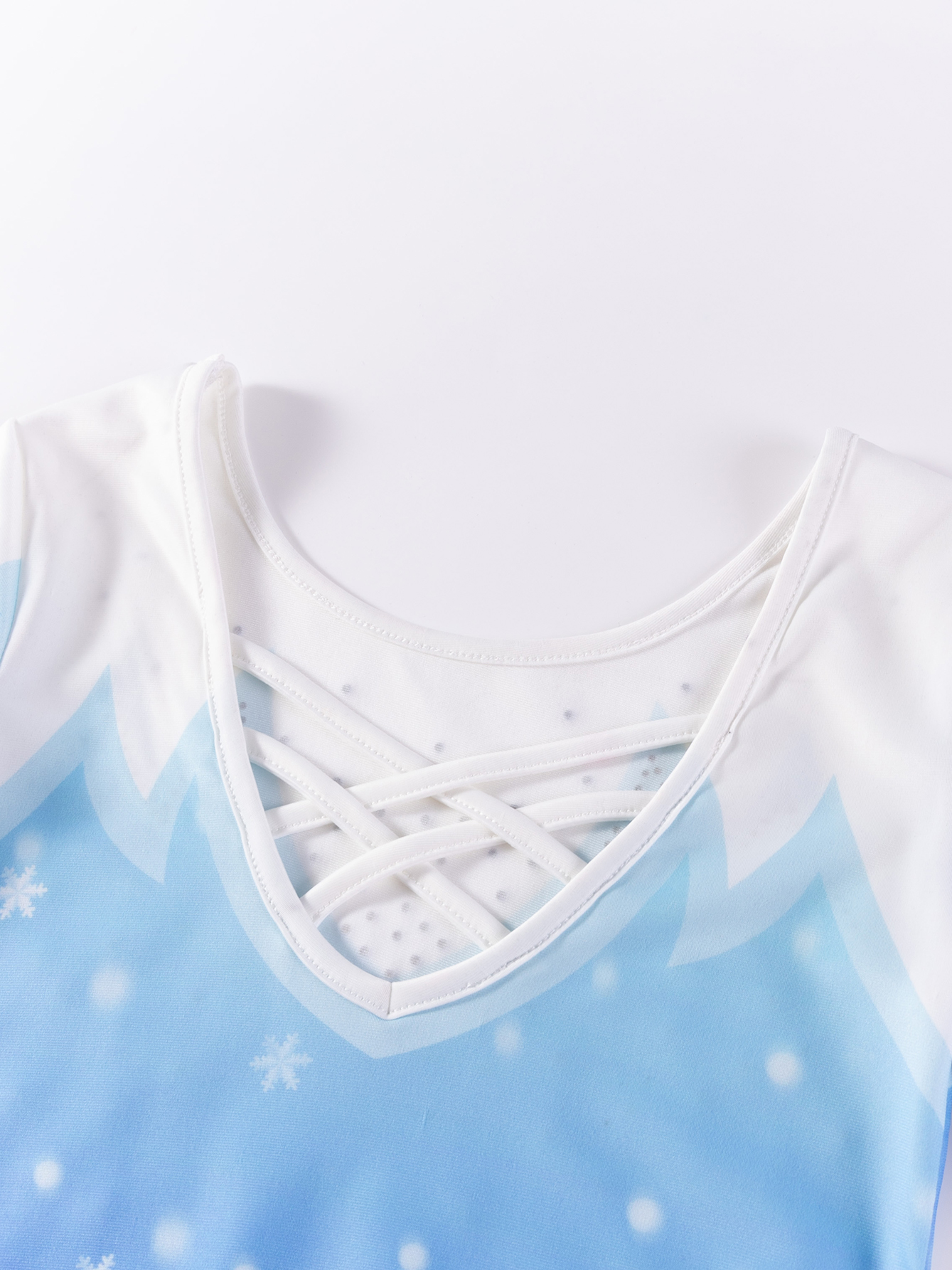 Gradient Color Snowflake Print - Crossfit Event ulasan dan harga