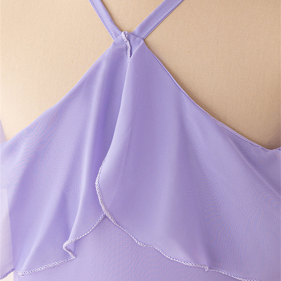 Kids Solid Chiffon Sling Dress - Crossfit Event ulasan dan harga