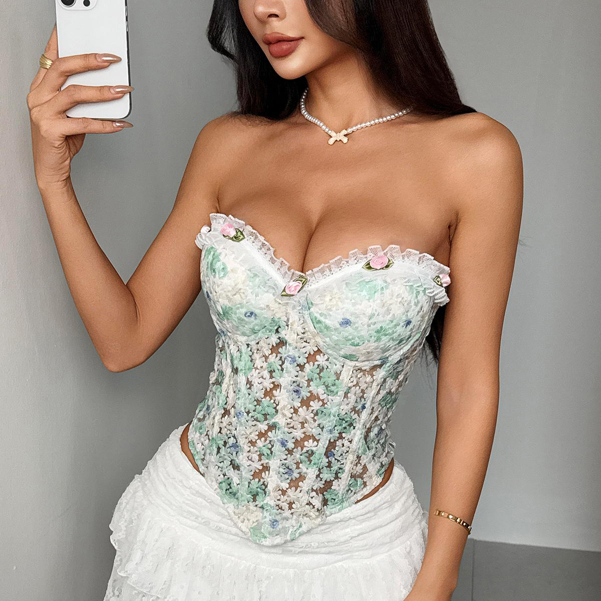 2026 Vintage Floral Embroidery - Crossfit Youtube ulasan dan harga