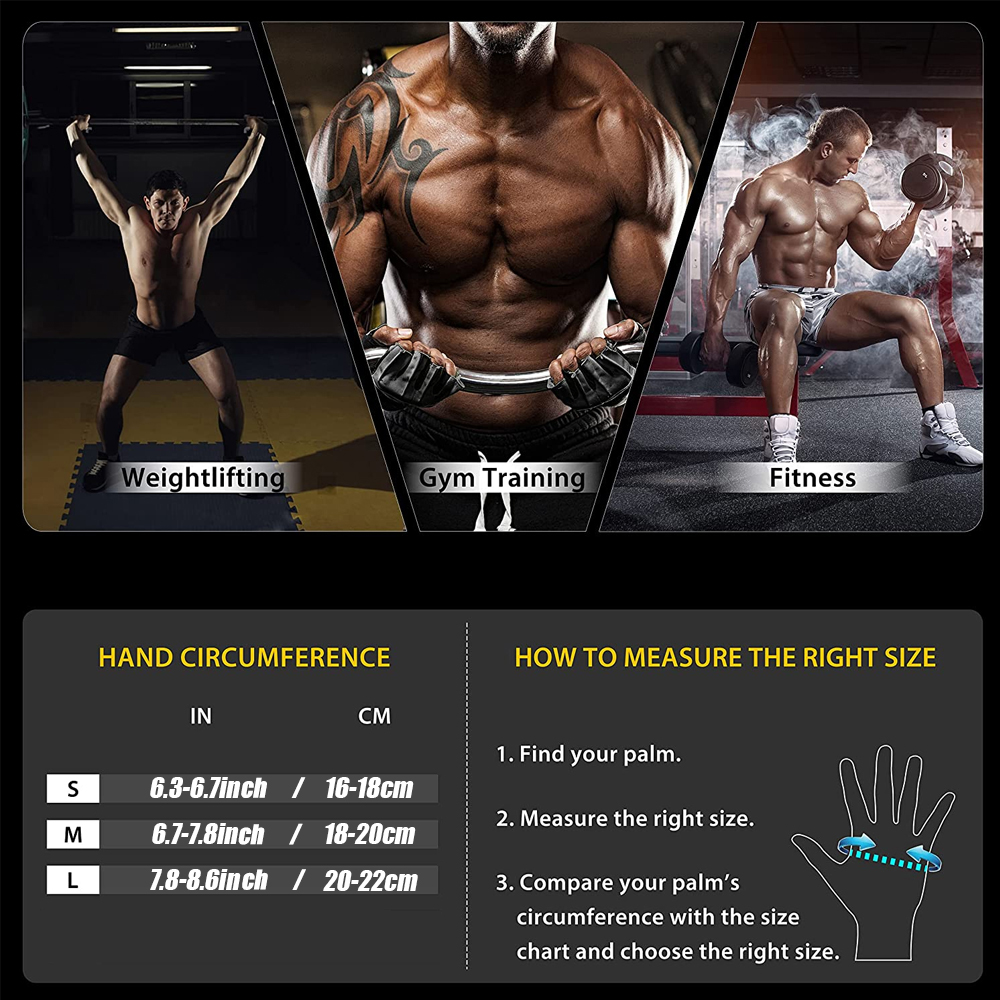Fitness Gloves with Wrist Supp - Gear For Crossfit ulasan dan harga