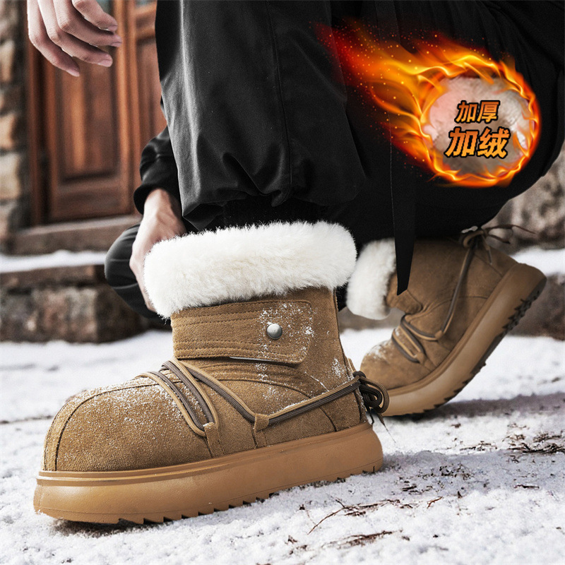 2025 New Winter Men Snow Boots - Crossfit Outdoor ulasan dan harga