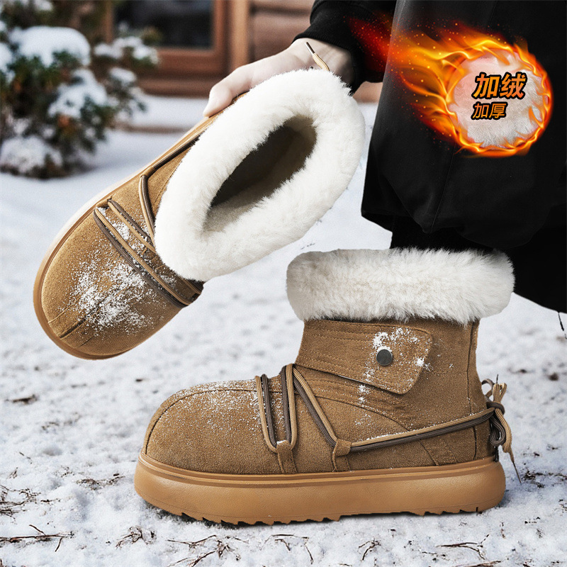 2025 New Winter Men Snow Boots - Crossfit Outdoor ulasan dan harga