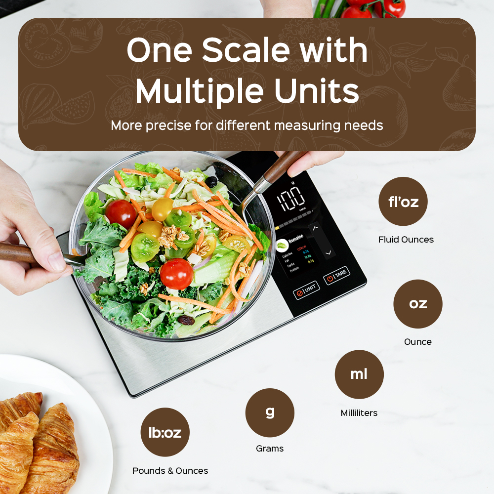 Smart Kitchen Scale Connects t - Crossfit Training ulasan dan harga