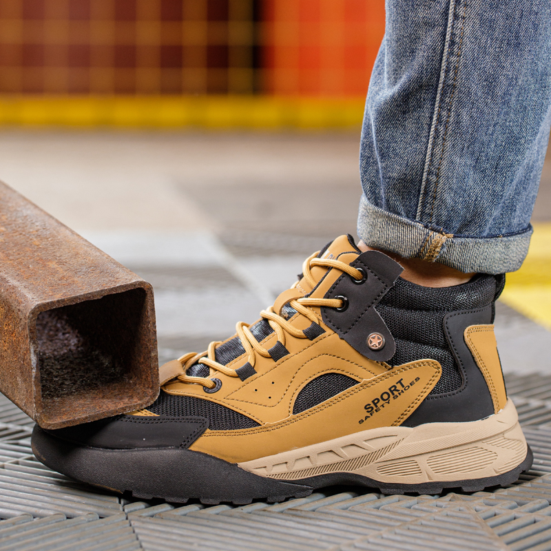 Large size 49 Safety Shoes Men - Crossfit Outdoor ulasan dan harga