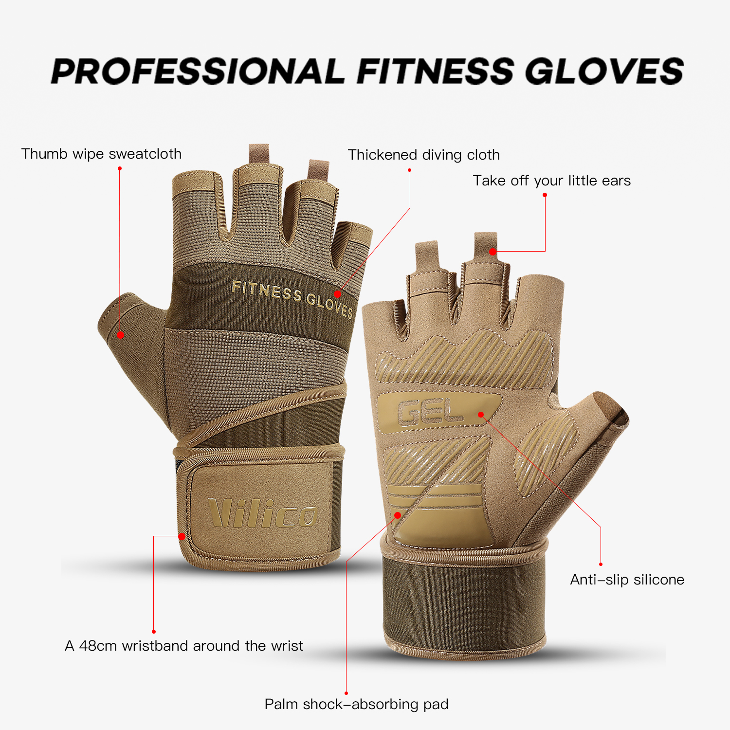 Hunting Gloves Tactical Gear C - Gear For Crossfit ulasan dan harga