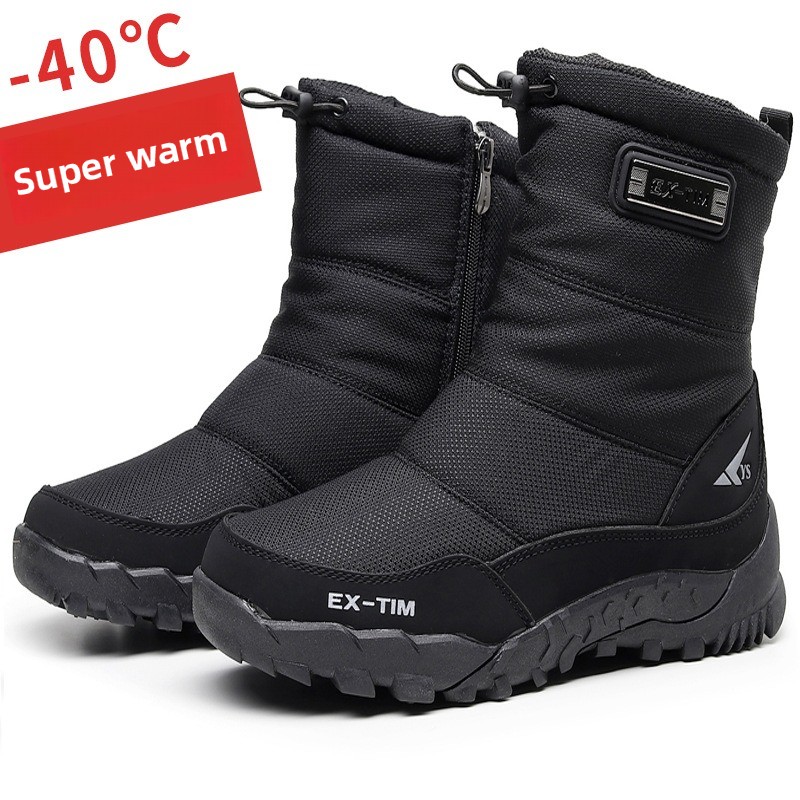 Winter Men's Snow Boots Outdoo - Crossfit Outdoor ulasan dan harga