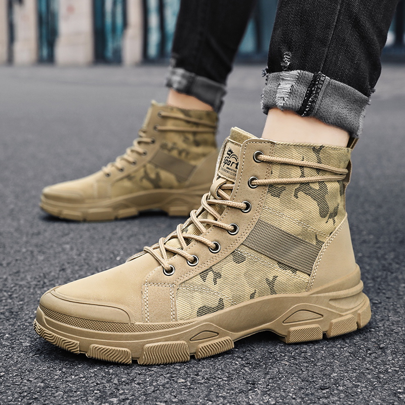 High-top classic men's boots w - Crossfit Outdoor ulasan dan harga