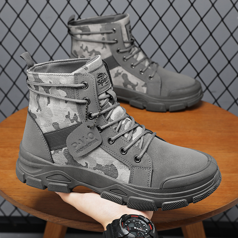 High-top classic men's boots w - Crossfit Outdoor ulasan dan harga