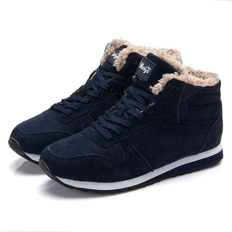 New Men's Winter Snow Boots Ke - Crossfit Outdoor ulasan dan harga